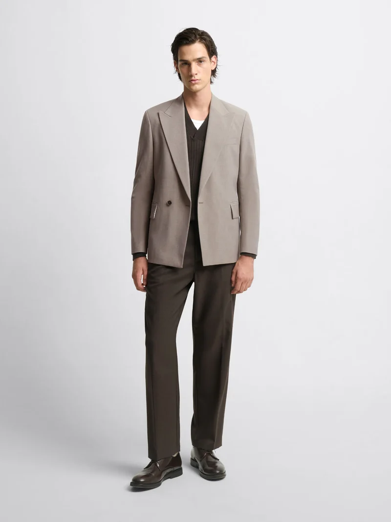 Veste de costume croisée - L'atelier