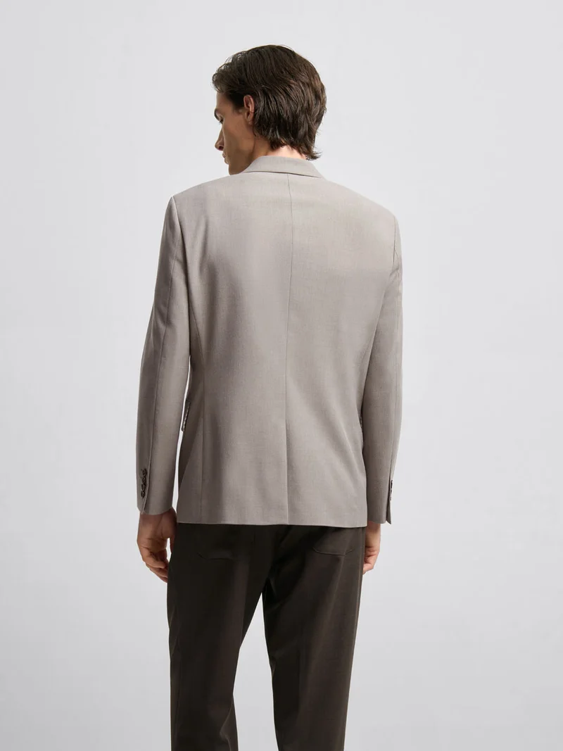 Veste de costume croisée - L'atelier