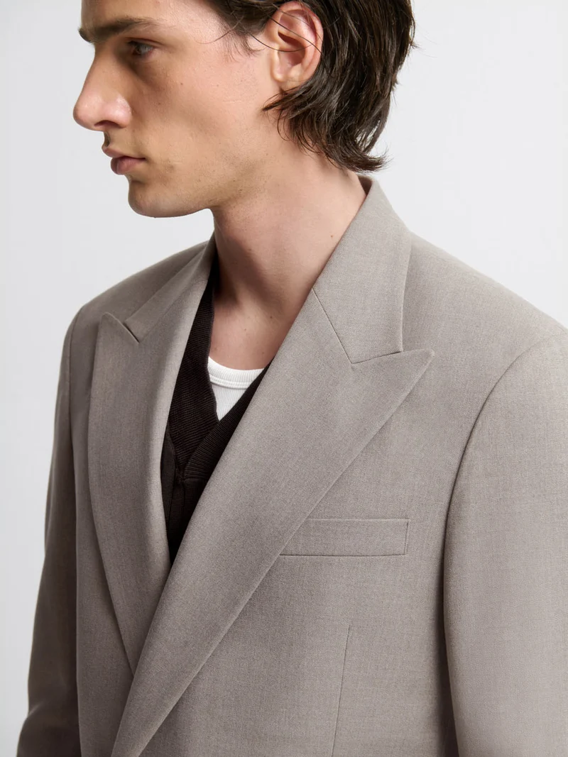 Veste de costume croisée - L'atelier