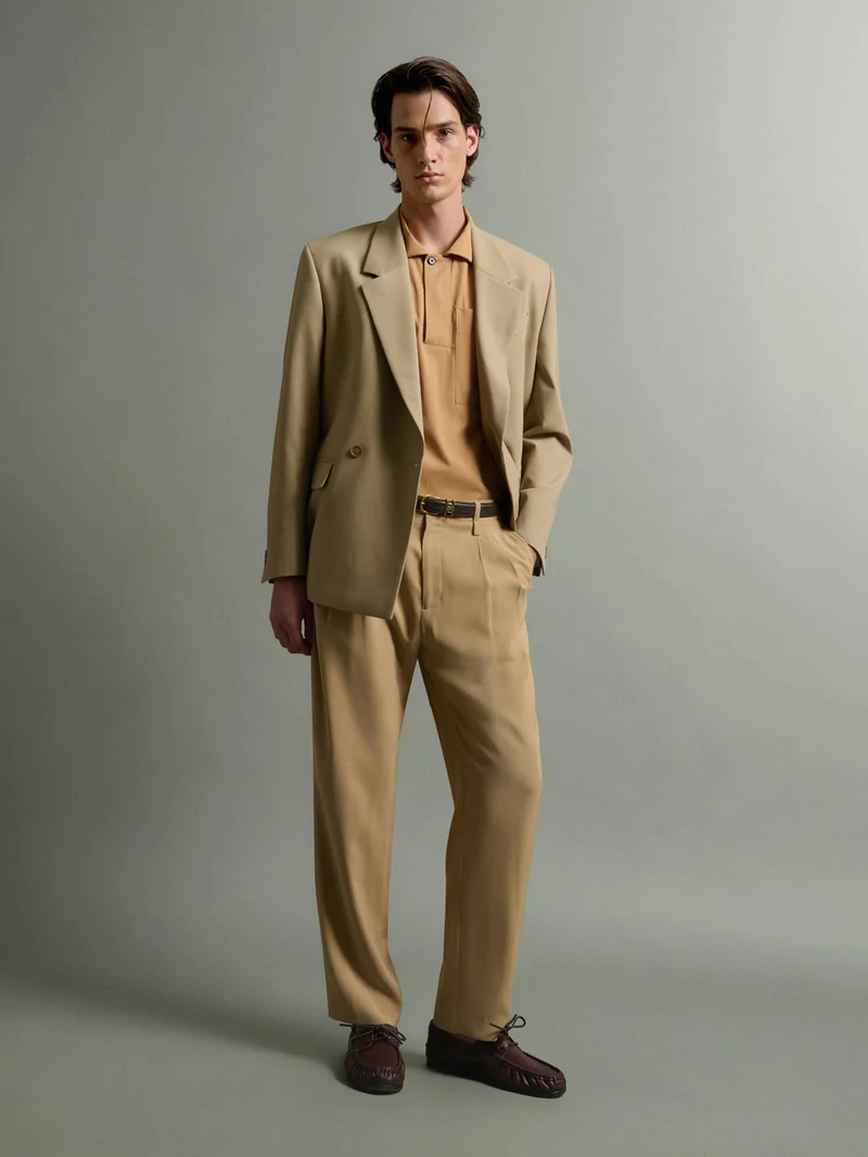 Chemise manches courtes regular en coton