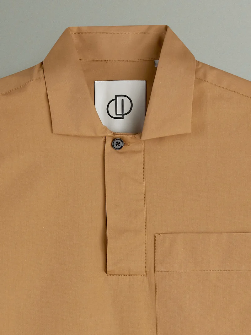 Chemise manches courtes regular en coton