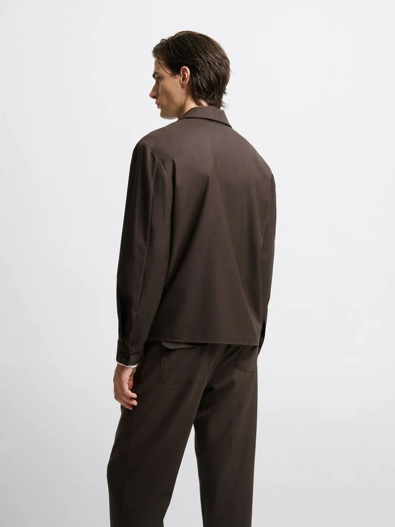 Coordonnable coupe large 100% laine - L'atelier