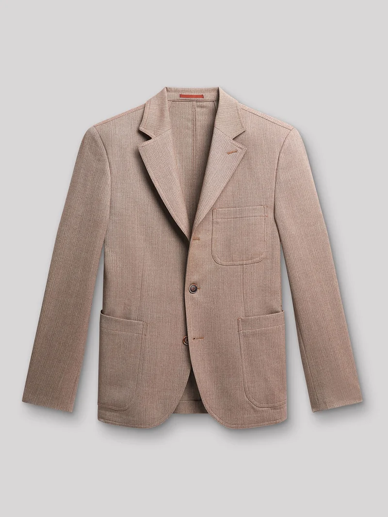 Veste coordonnable slim chevrons