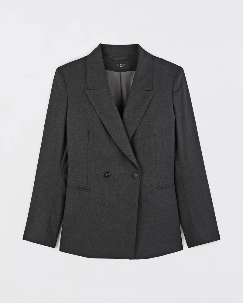 Veste ceinturée Olbia - Anthracite