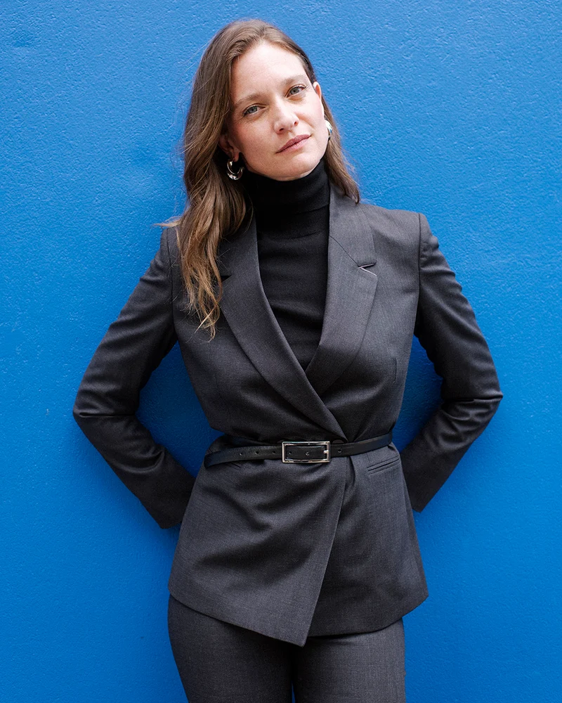 Veste ceinturée Olbia - Anthracite