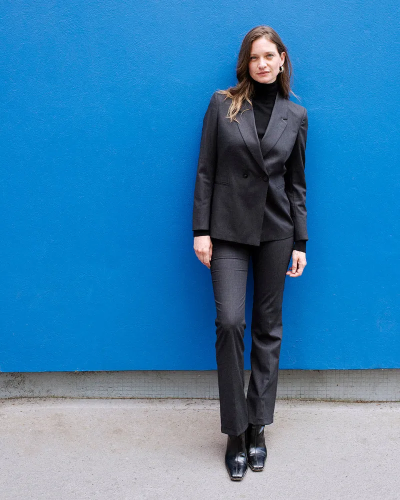 Pantalon flare Riga - Anthracite