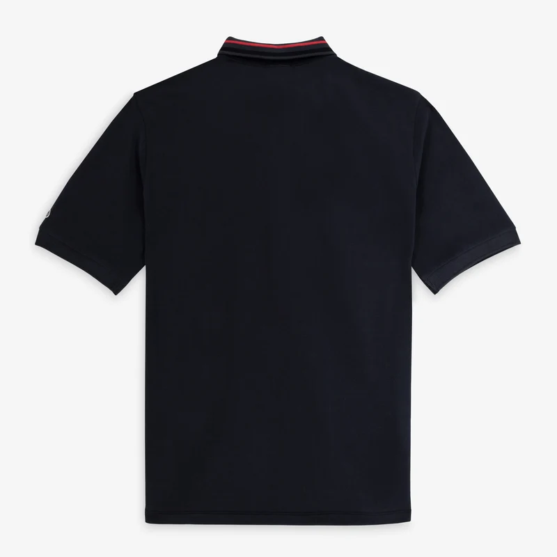Polo manches courtes maille piquée 100% coton noir Stade Toulousain