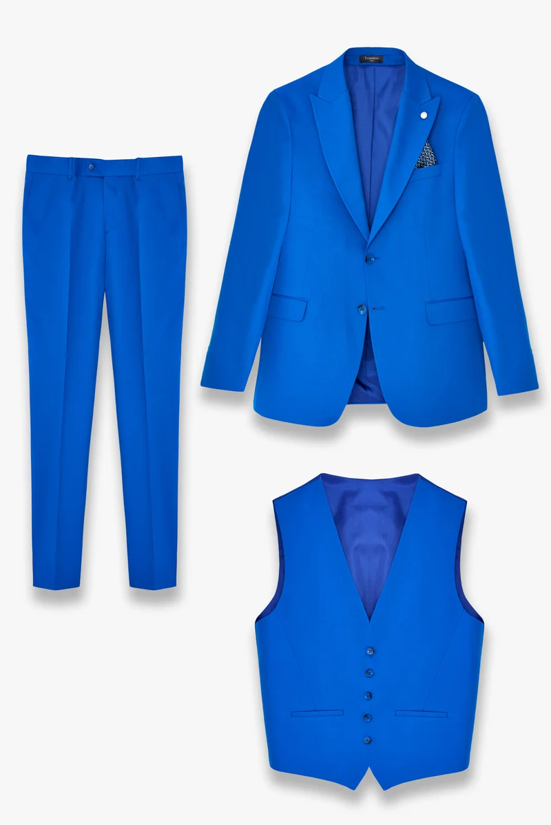 Man Suit Navy Blue