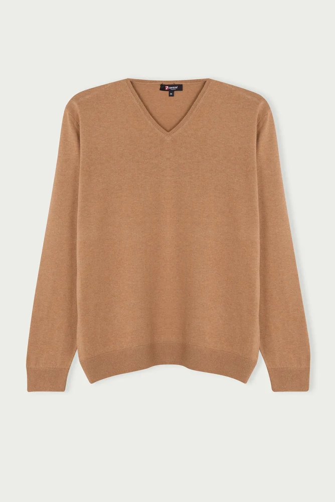 Microfiber Man Sweater Brown