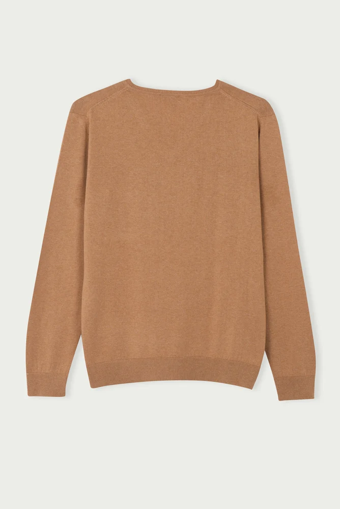 Microfiber Man Sweater Brown