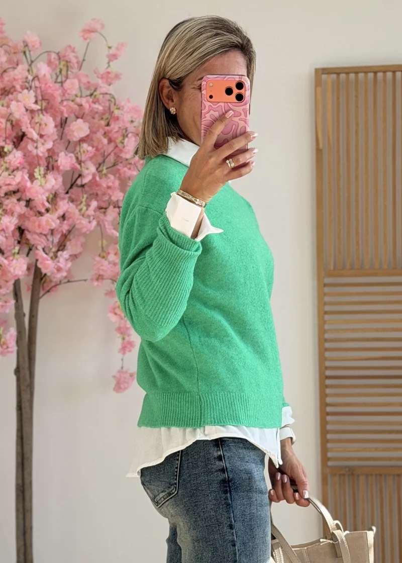 Pull col rond