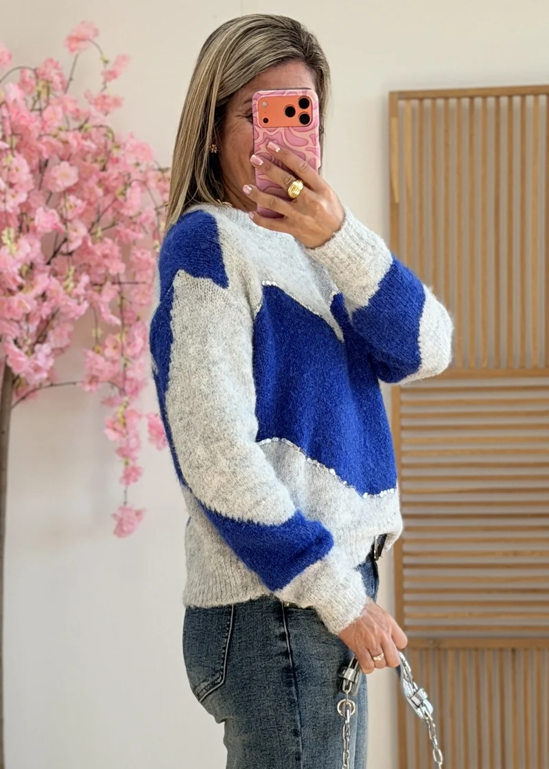 Pull à sequins hyper doux