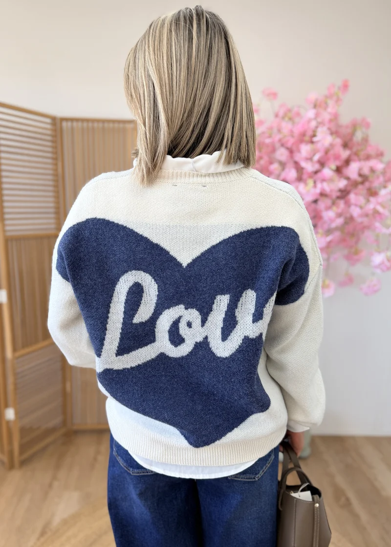 Pull oversize Love