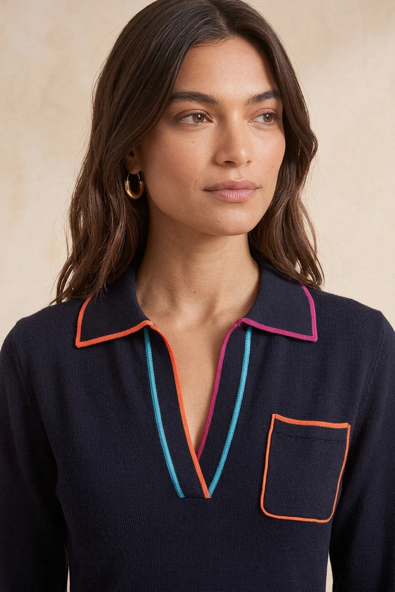 Robe Pull Paolo Bleu