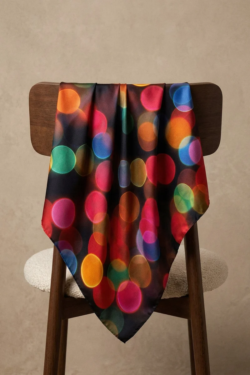 Foulard en soie Midnight