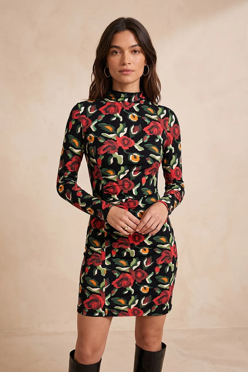 Robe Allura Rose des Nuits