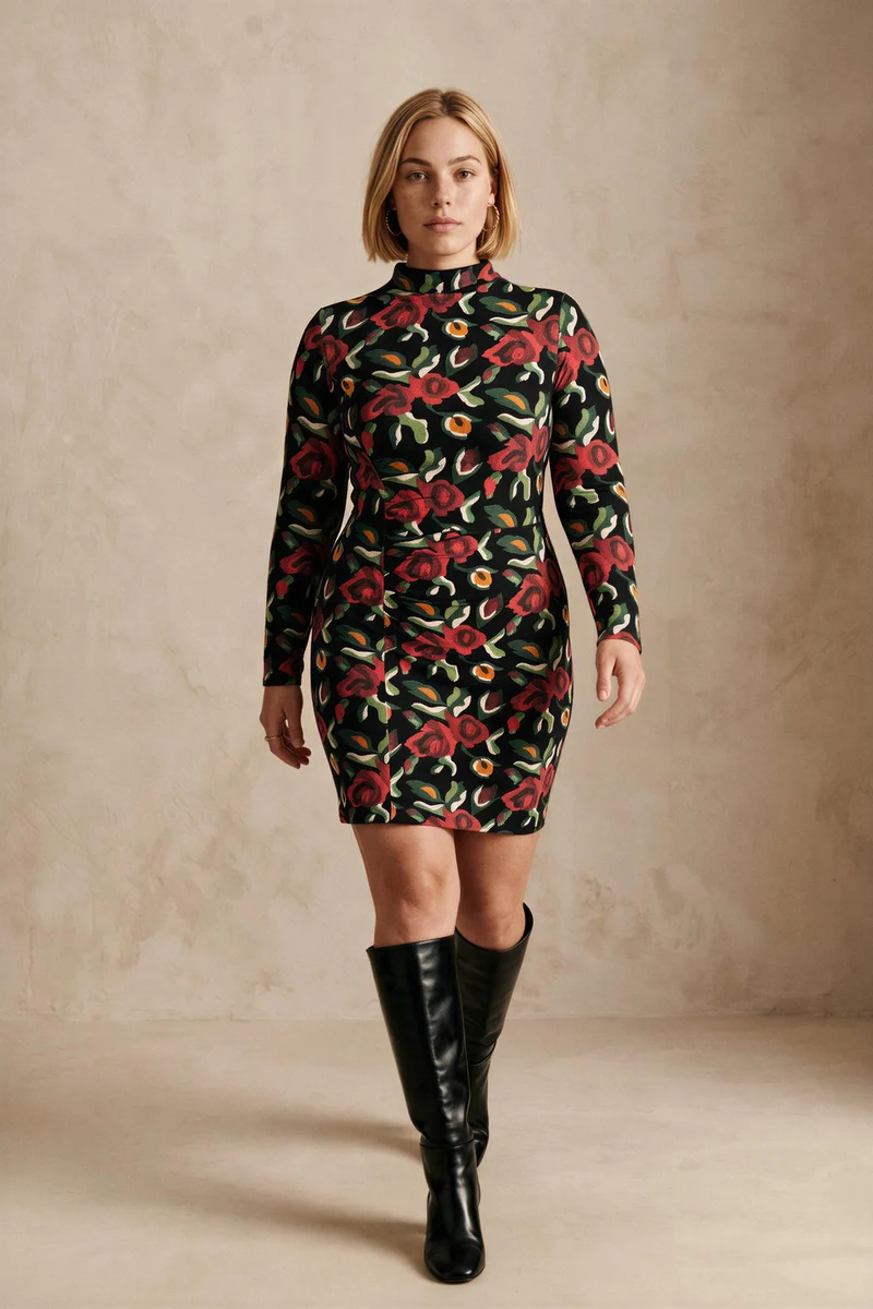 Robe Allura Rose des Nuits