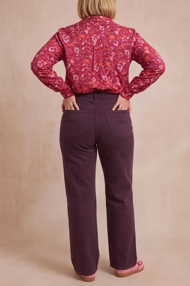 Pantalon Idéaliste Cassis