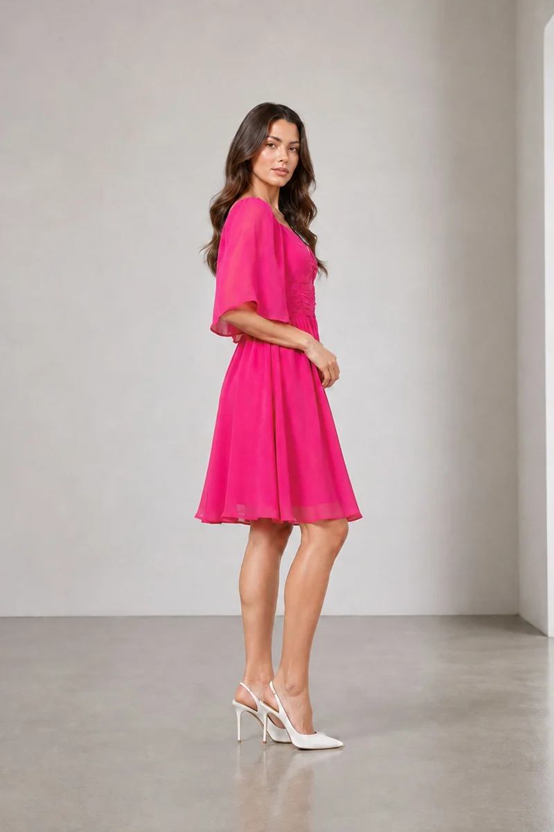 Amoura|Vicose Sweetheart Cutout Mini Dress