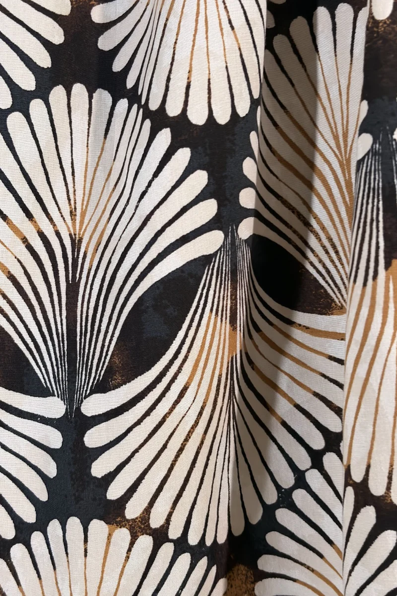 Celesty|Viscose Mini Pleated Dress