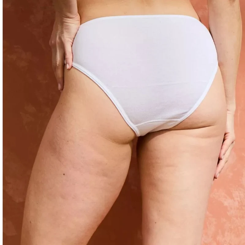 Pack coton bio Culotte et Brassière blanche