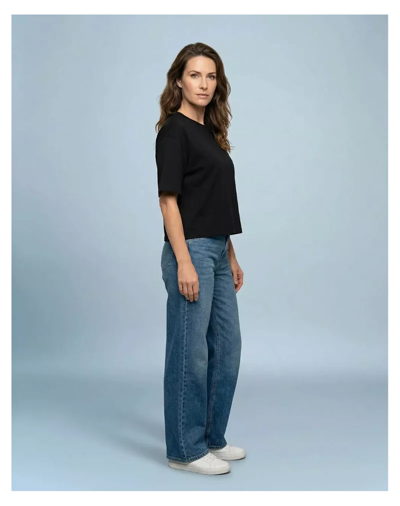 T shirt Oversize femme Noir