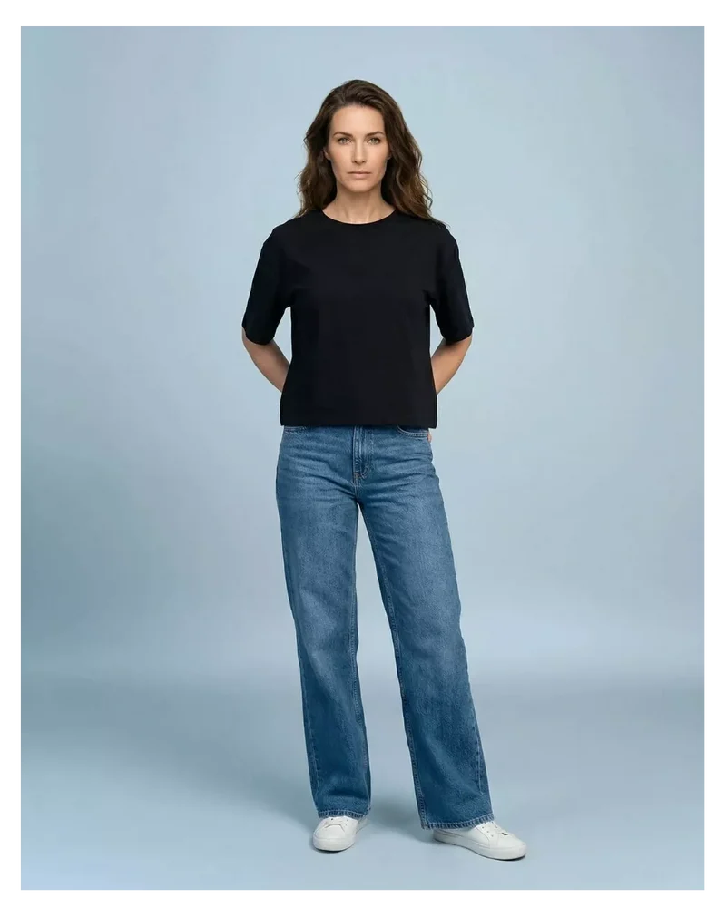 T shirt Oversize femme Noir