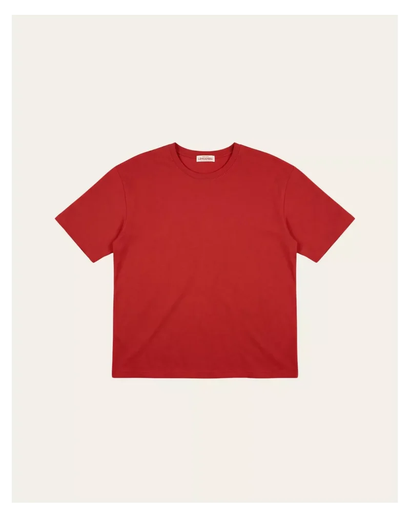 T shirt Oversize femme Rouge