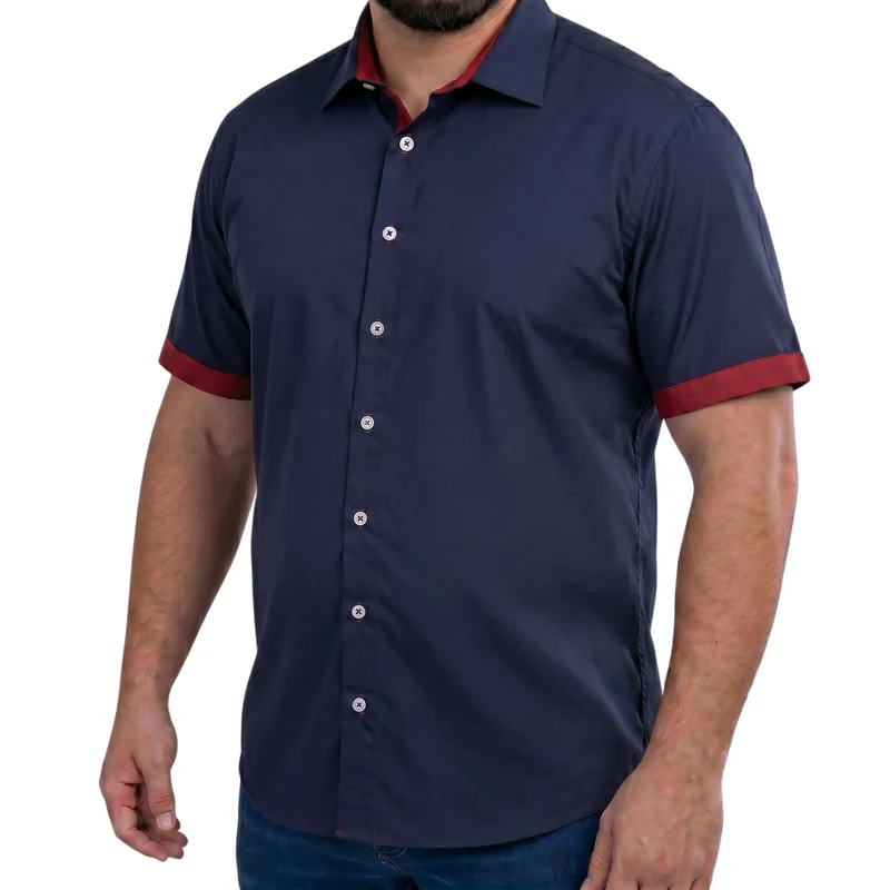 Chemisette homme grande taille unie coupe large CORTABLU Doublissimo