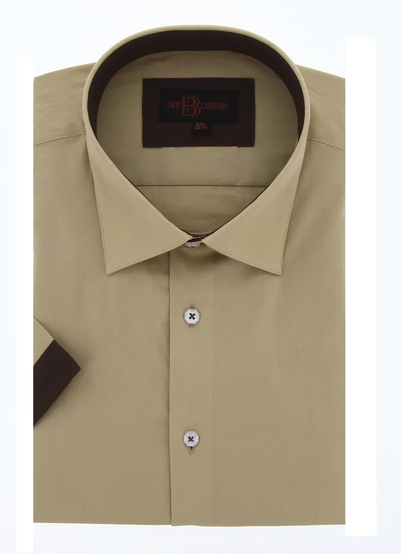 Chemisette homme grande taille unie coupe large CORBEIGE Doublissimo