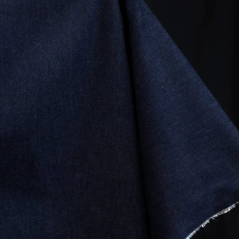 Denim extensible | Bleu foncé
