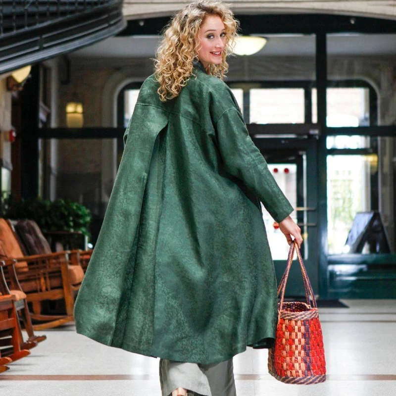 PATRON DE COUTURE PDF | 254 Manteau Swing | Folkwear