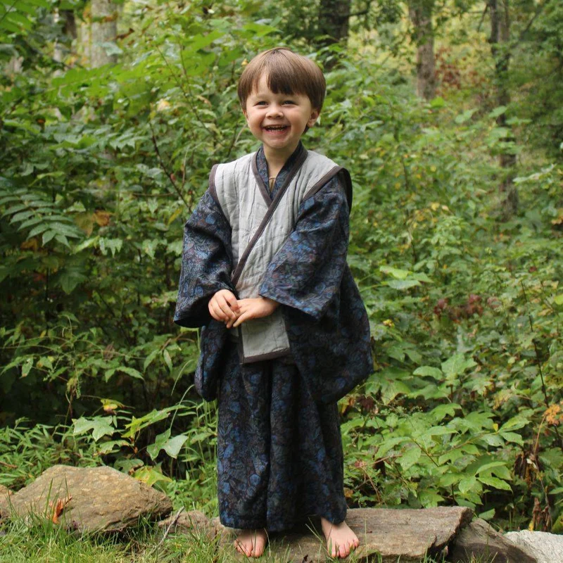 PATRON DE COUTURE PDF | 136 Kimono & gilets pour enfants | Folkwear | UNISEXE