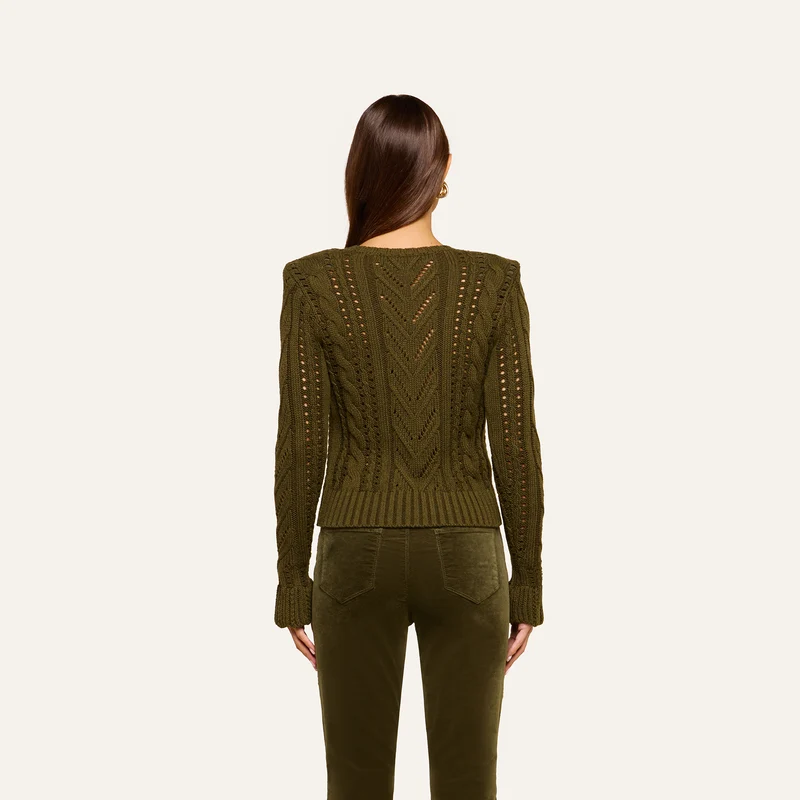 Mio Cabled Pullover
