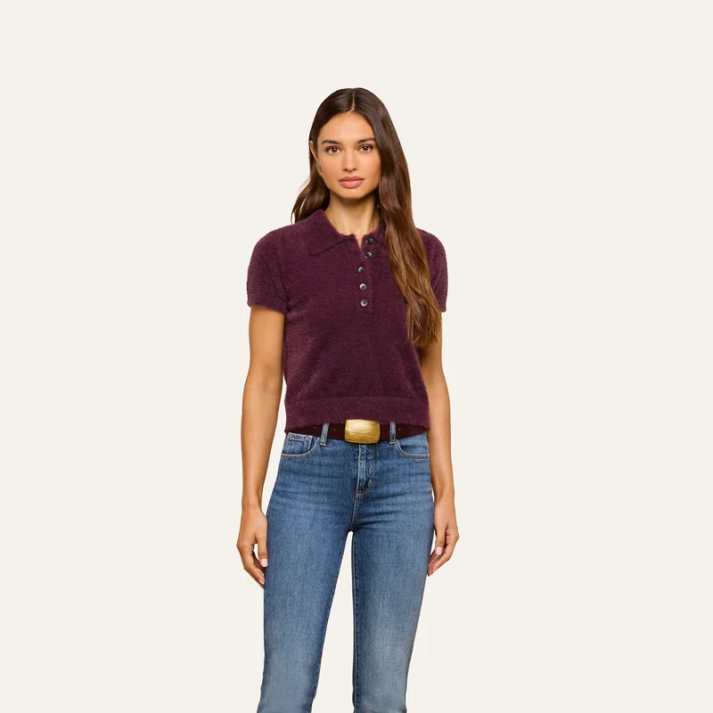 Cirrus Cropped Polo