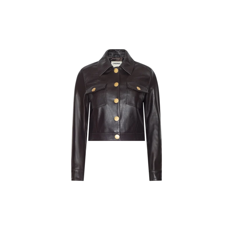 Luci Fringed Leather Jacket