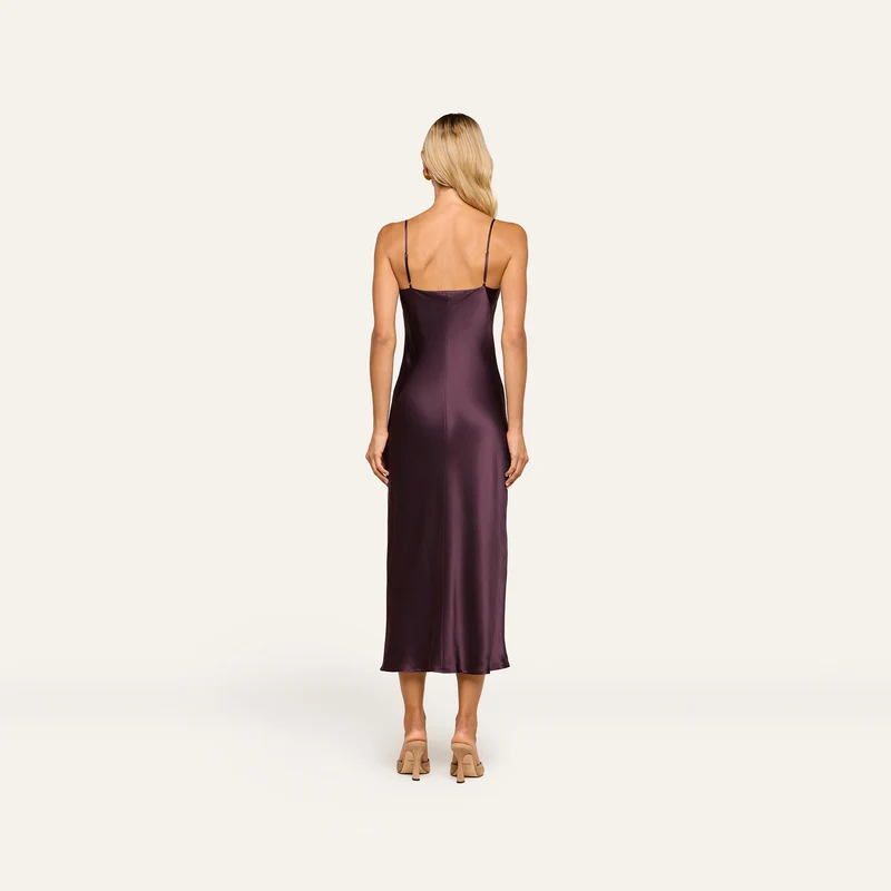 Seridie Silk Slip Dress
