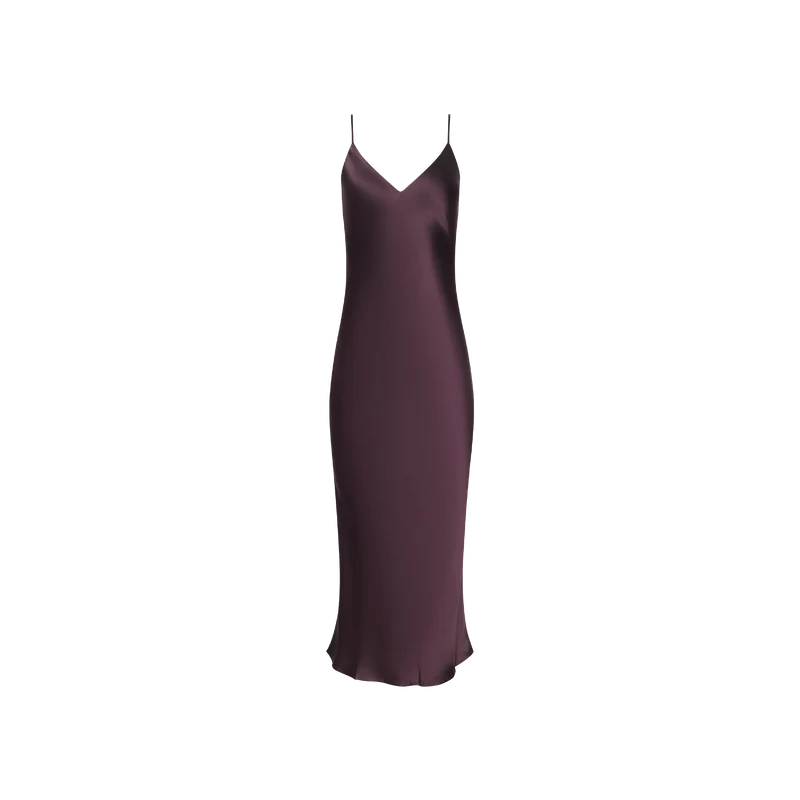Seridie Silk Slip Dress