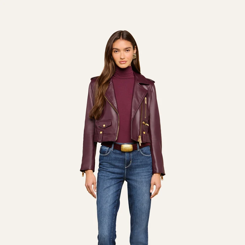 Blakely Leather Biker Jacket