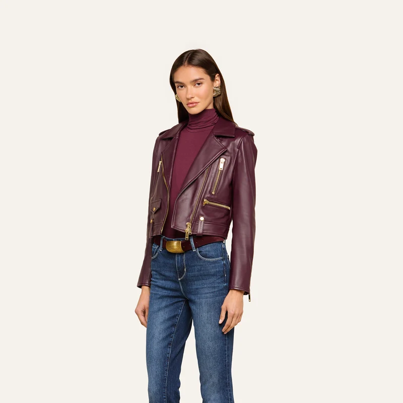 Blakely Leather Biker Jacket