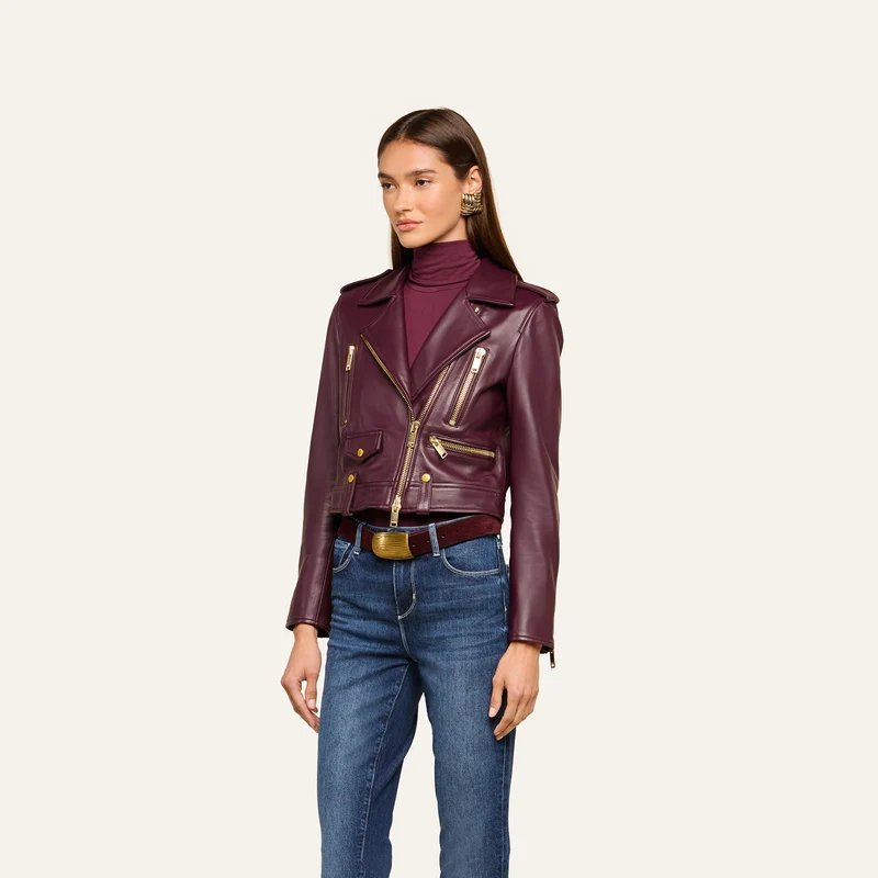 Blakely Leather Biker Jacket