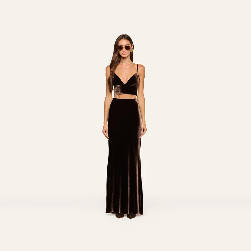 Aislin Velvet Bralette