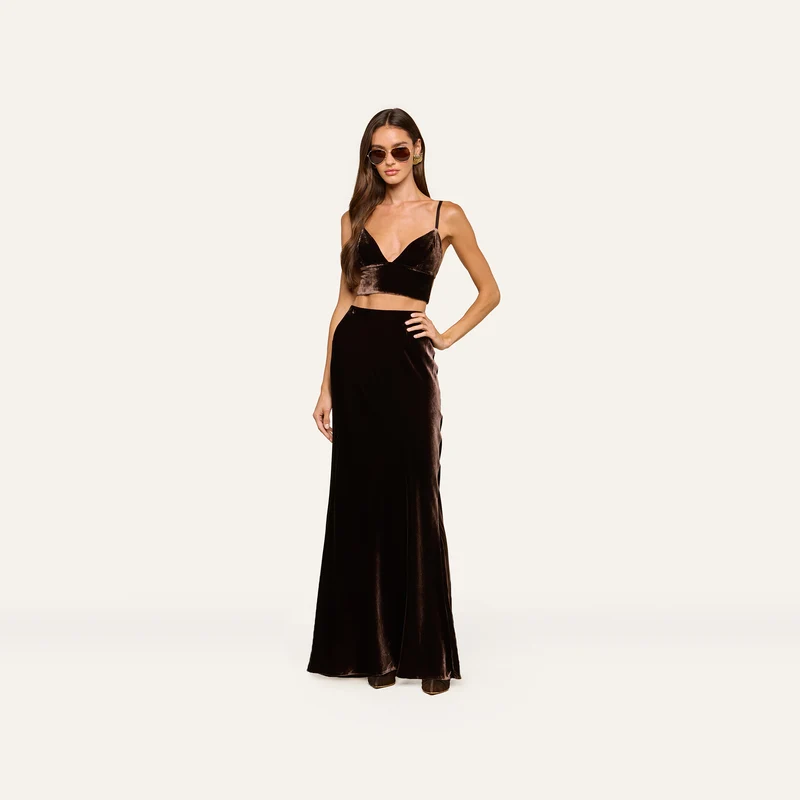 Aislin Velvet Bralette