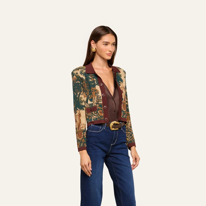 Osiris Jacquard Cardigan