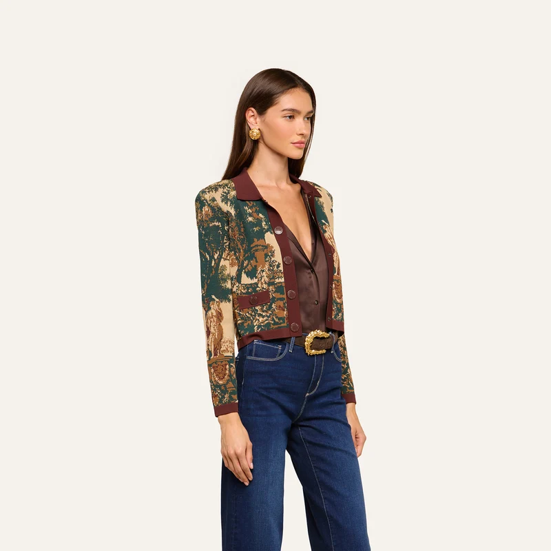 Osiris Jacquard Cardigan