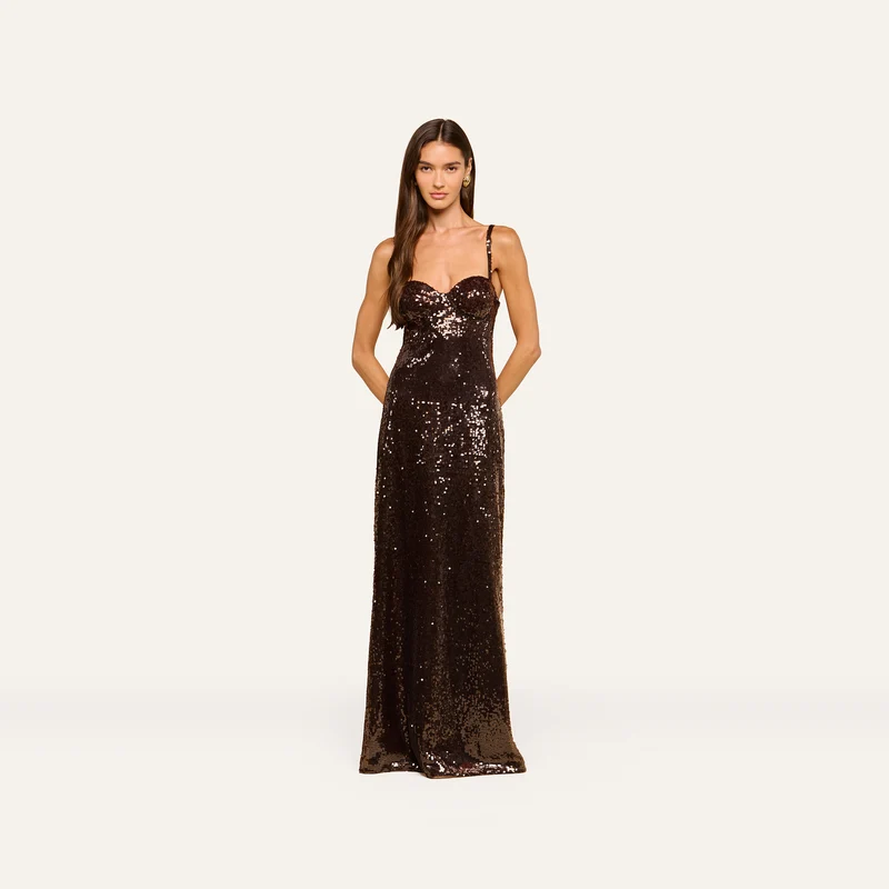 Sayla Sequin Gown