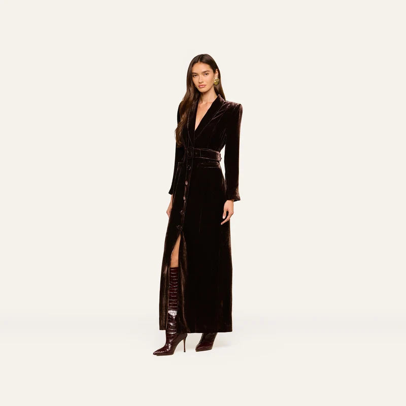 Raini Velvet Maxi Dress