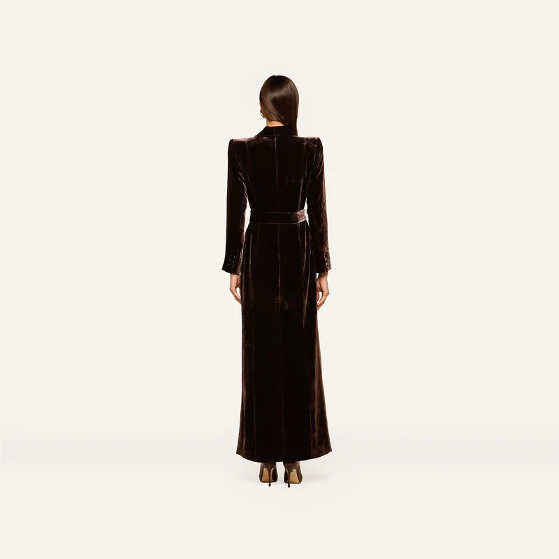 Raini Velvet Maxi Dress