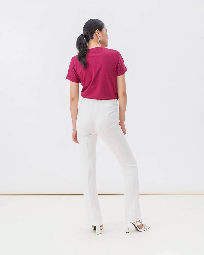 T-shirt coton - Framboise