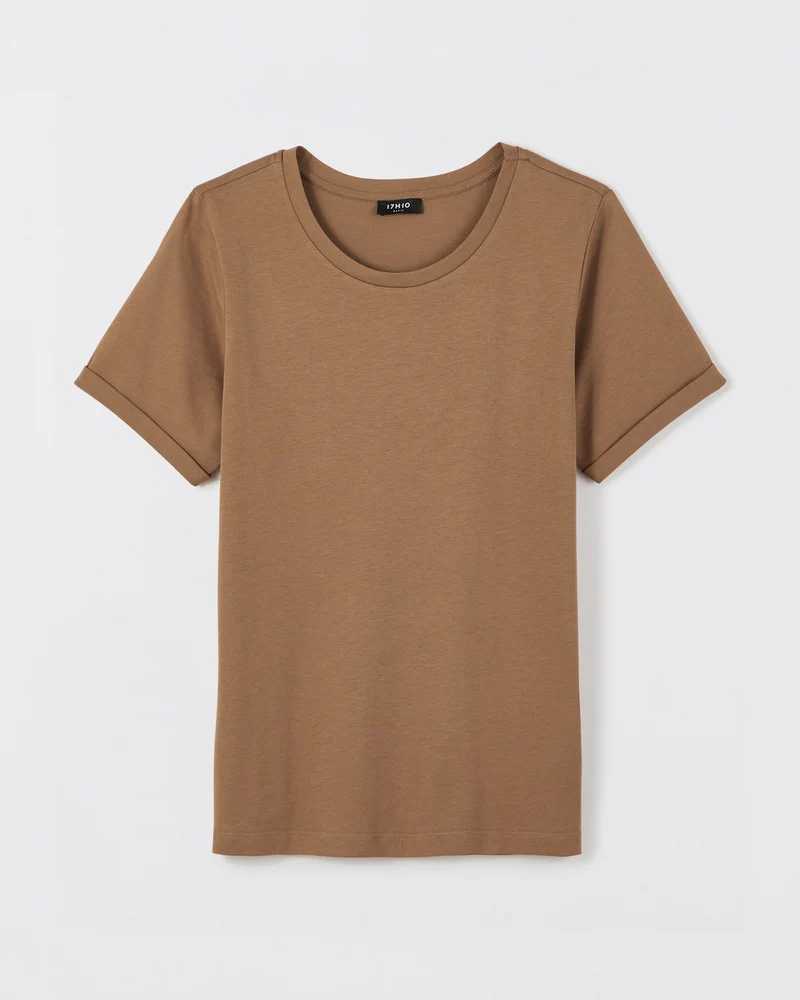 T-shirt coton - Camel